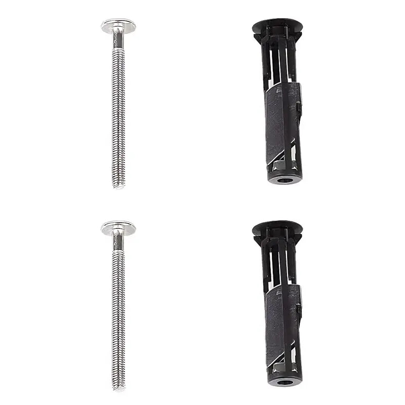 4PCS Universal Toilet Seat Bolt Kit Screws Quick Release Easy to Install