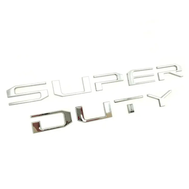 For 2017- 2022 Models ONLY!3D Raised Super Duty Insert Letter Emblem Decal