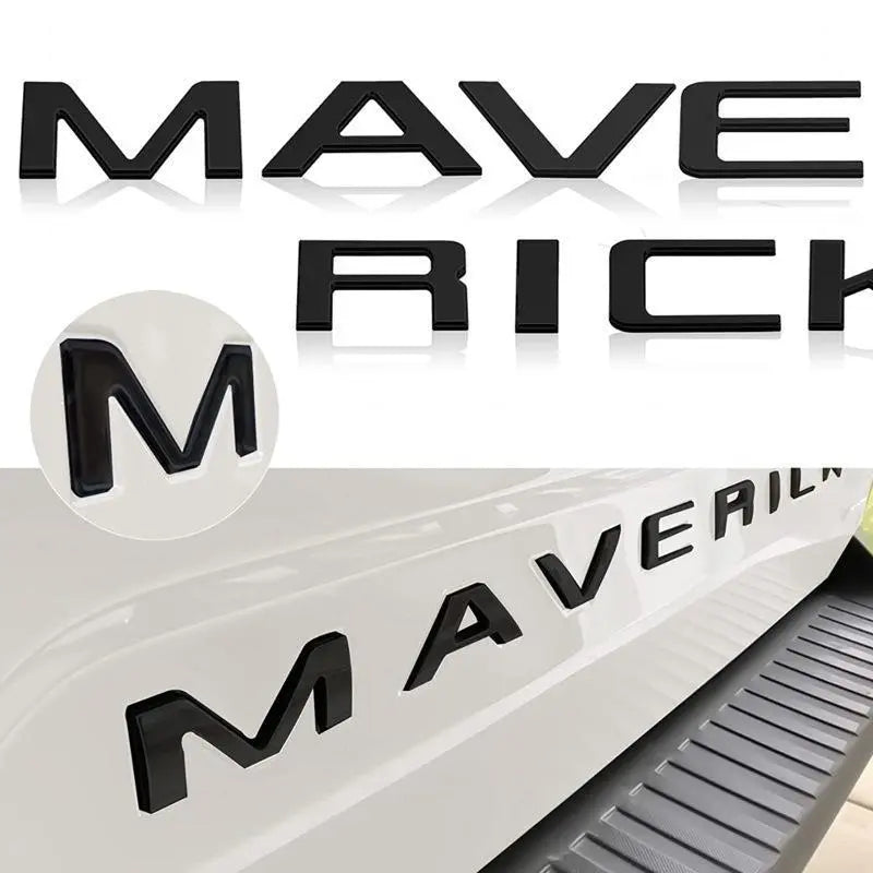 Tailgate Letter Inserts - Compatible with 2022-2026 Ford Maverick