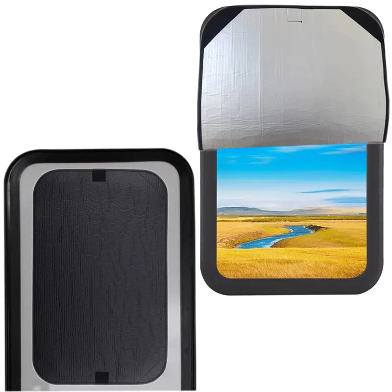 RV Door Window Shade Cover (16 x 25 inch) Privacy Entrance Upgrade