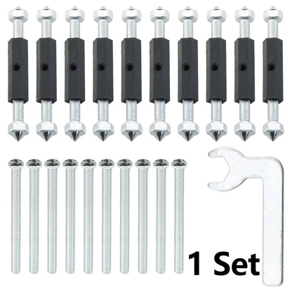 10Pcs/set Wall Box Repair Tool, Alloy Steel Cassette Repair Device