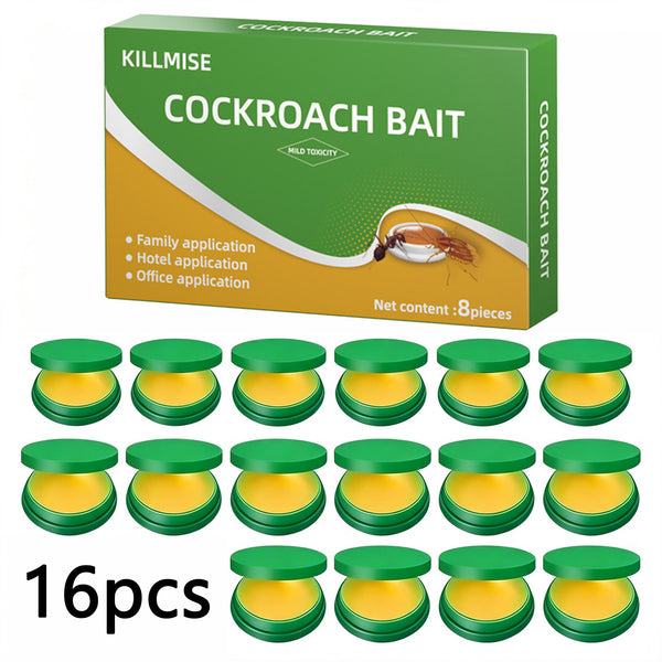 16Pcs Cockroach Gel Bait Traps Pet Safe Roach Repeller Indoor Outdoor