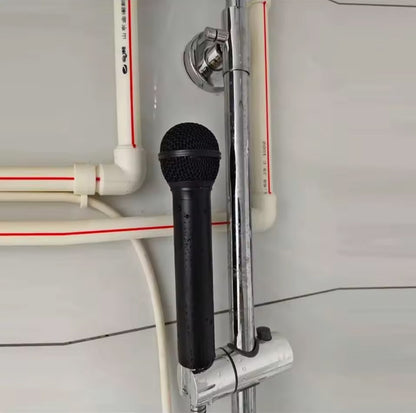 Microphone-Shaped Water-Purifying Showerhead
