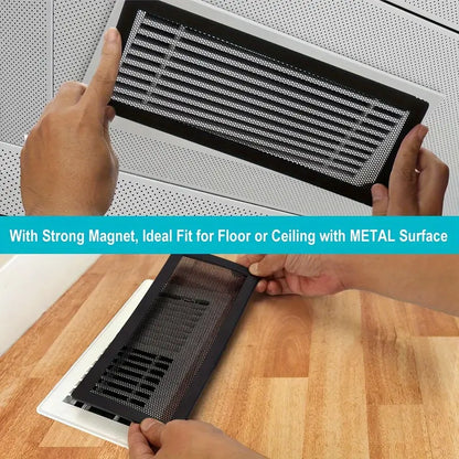 4Psc Magnetic Vent Cover, Mesh Grilles Dust Protection