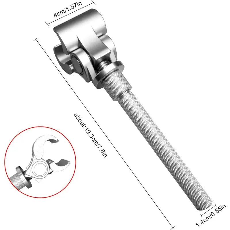 Hinge Wrench, Adjustable Alignment Tool, Material Steel