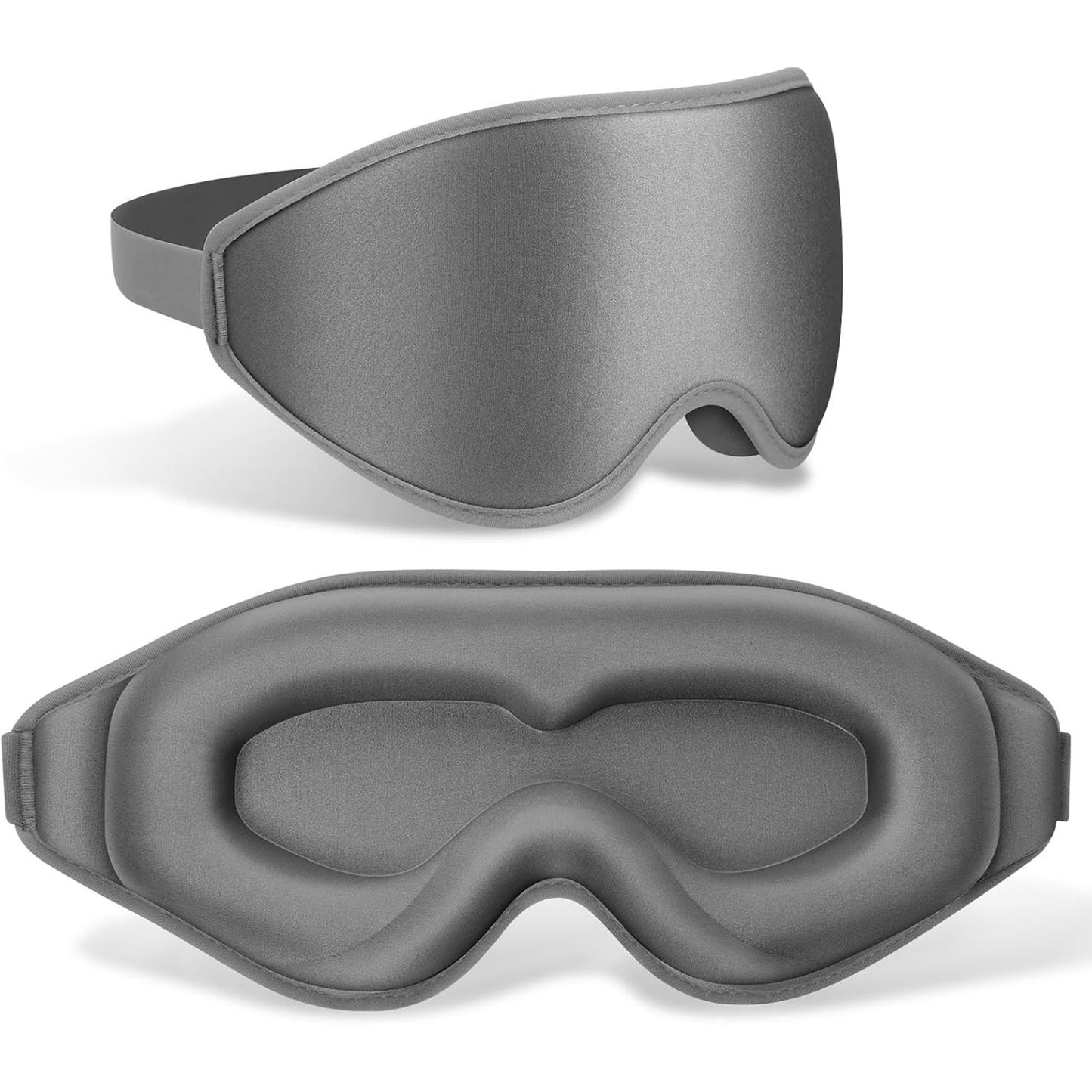 Total Blackout 3D Sleeping Mask, Super Lightweight & Silky Soft Eye Mask