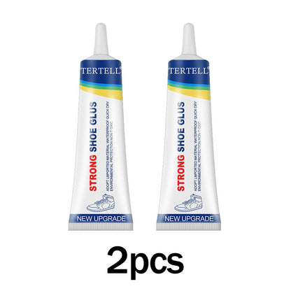 2Pcs Waterproof Quick Dry Super Strong Glue,Multi-Purpose Adhesive,Clear Shoe Repair Glue for Sneakers