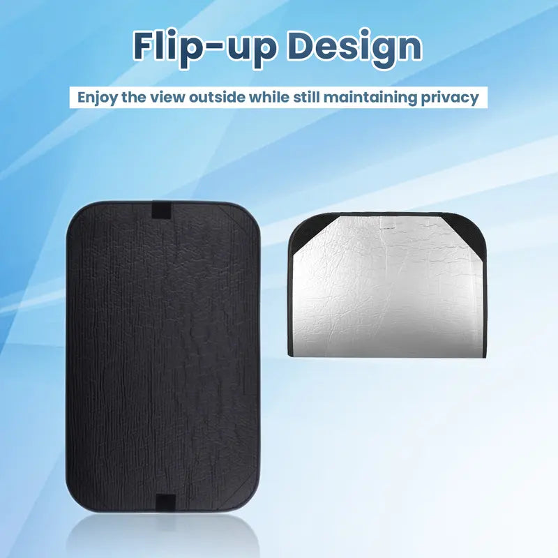RV Door Window Shade Cover (16 x 25 inch) Privacy Entrance Upgrade