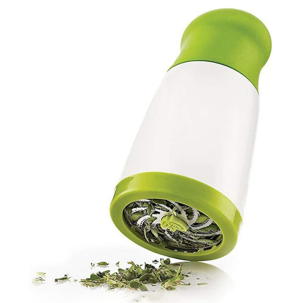 Herb Mill Chopper Cutter Mince Stainless Steel Blades Safely
