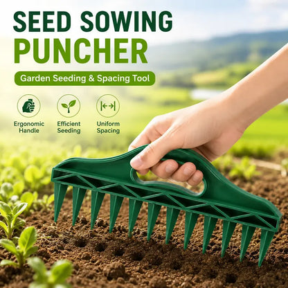 Garden Seed Sowing Tool Set, Handheld Planting Hole Punch