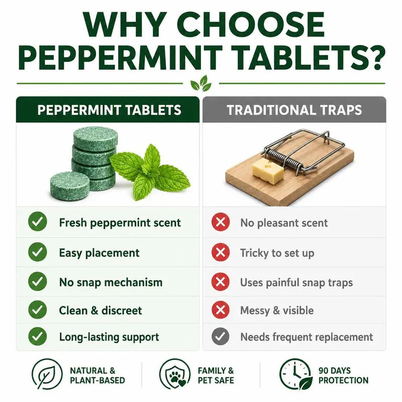 Rat and Snake Repellent 10-Pack Peppermint Oil Mouse Repellent