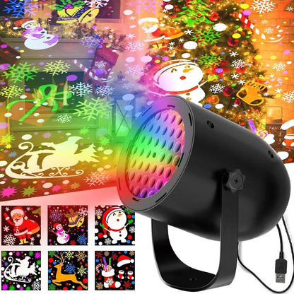 New 16-Pattern Christmas Projector Lights Outdoor/Indoor