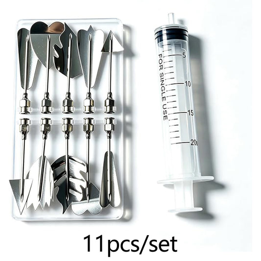 11 PCS 3D Gelatin Jelly Tools for Cake Decoration, Jelly Cake Making