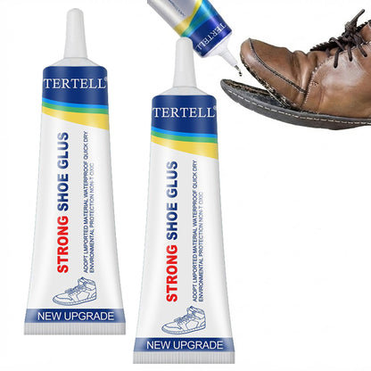 2Pcs Waterproof Quick Dry Super Strong Glue,Multi-Purpose Adhesive,Clear Shoe Repair Glue for Sneakers