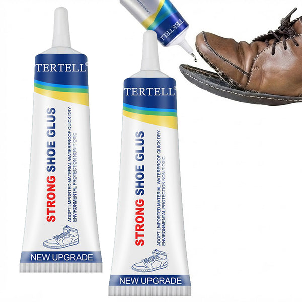 2Pcs Waterproof Quick Dry Super Strong Glue,Multi-Purpose Adhesive,Clear Shoe Repair Glue for Sneakers
