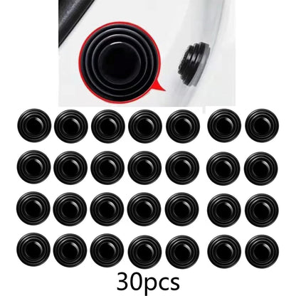 30PCS Car Door Shock Absorber Cushion Gasket Decoration Sticker Shock