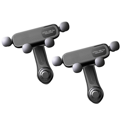 2Pcs Car Phone Holder ABS Car Vent Phone Mount Universal Gravity Link Air Vent Clip Design