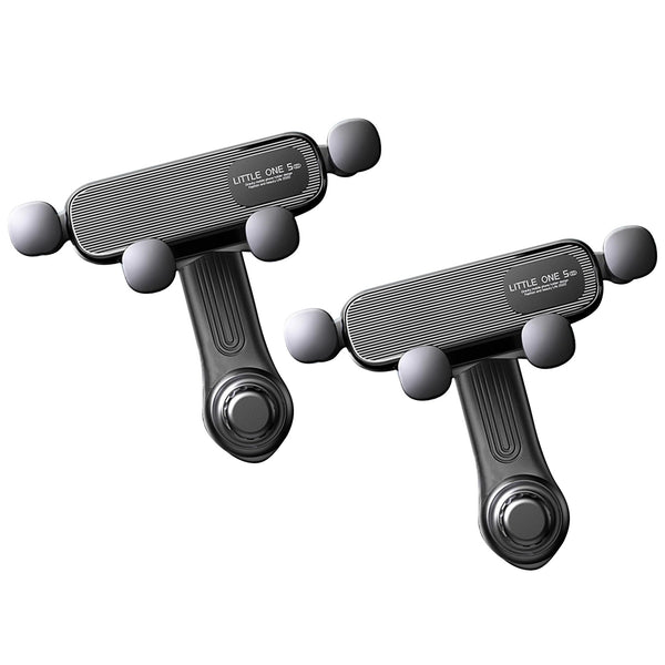 2Pcs Car Phone Holder ABS Car Vent Phone Mount Universal Gravity Link Air Vent Clip Design