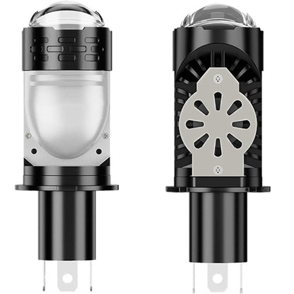 H4 Plug-and-Play High-Intensity LED Projector Spotlight for Motorcycles and Cars