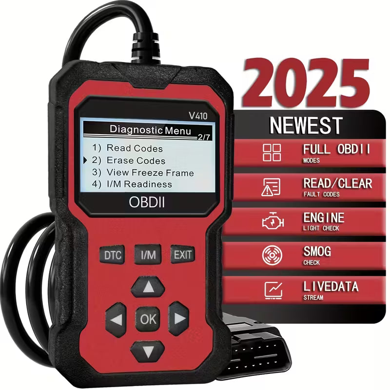 Advanced OBD II Scanner Car Engine Fault Code Reader CAN Diagnostic Scan Tool