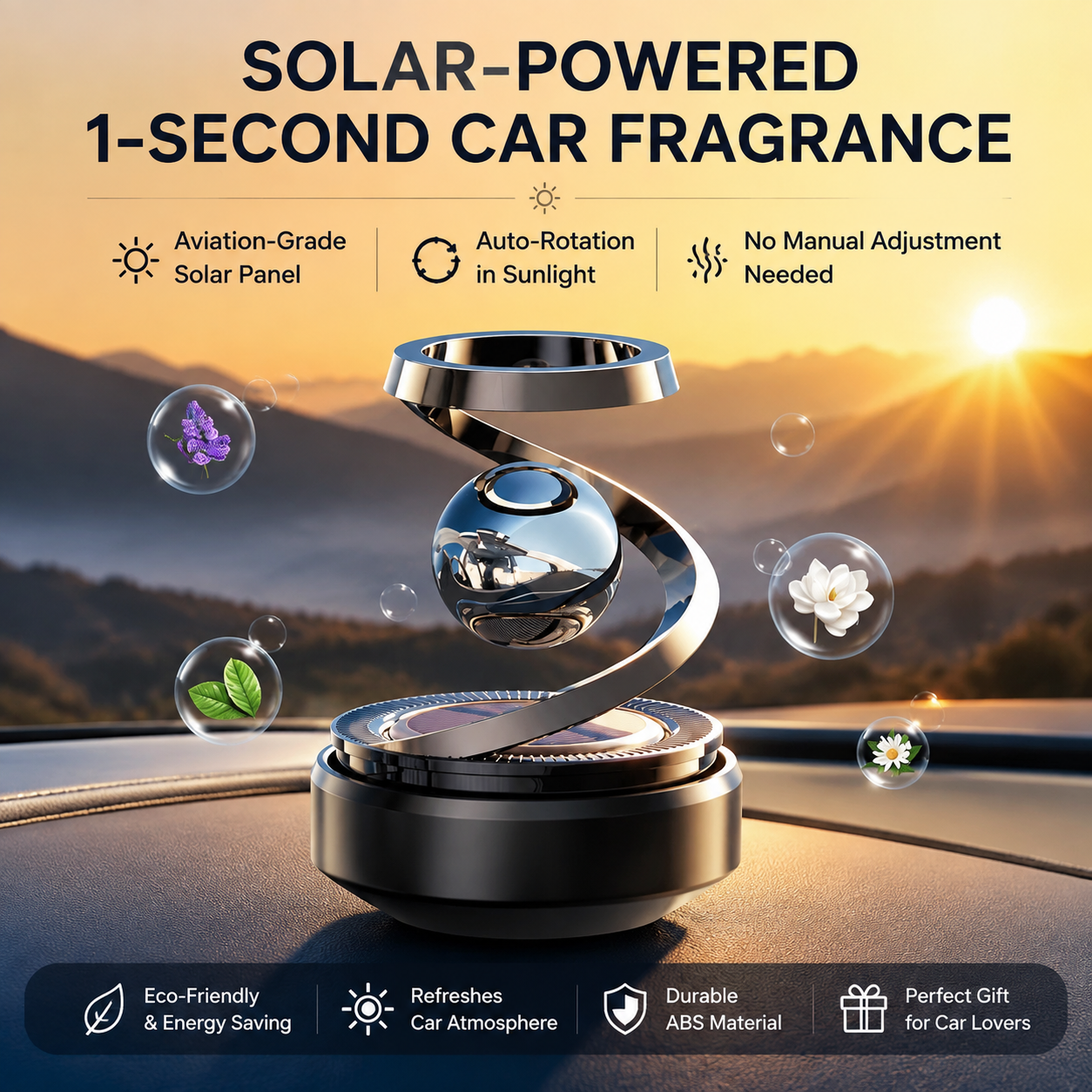 Space Theme Car Air Freshener Solar Vehicle Air Freshener Vehicle Interior Scent Ornament Space Auto Air Freshener