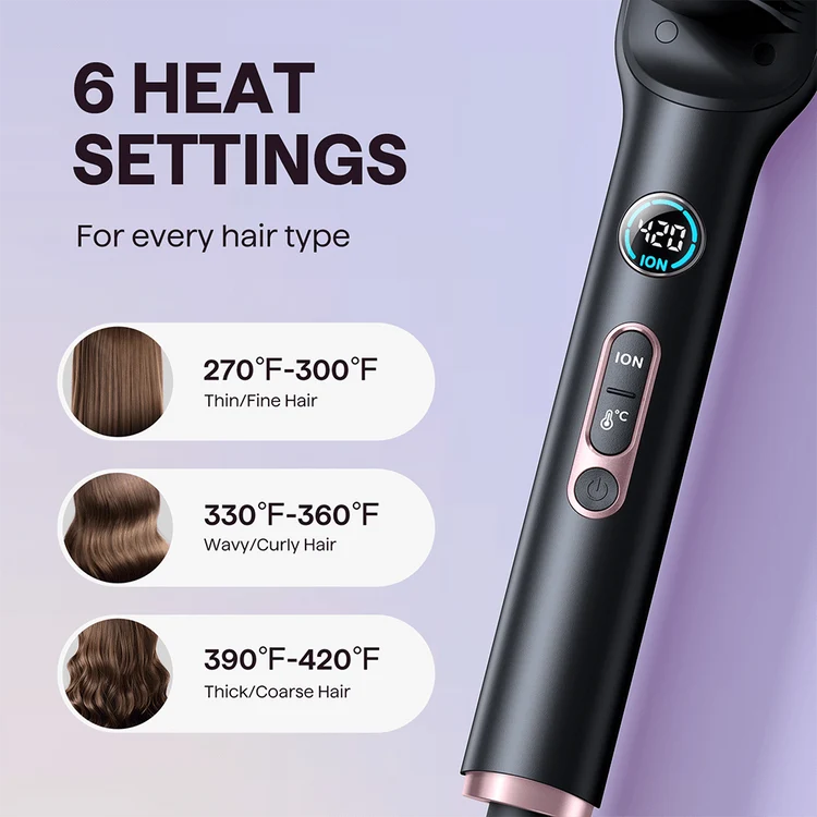 Negative Ion Hair Straightener Styling Comb Ionic Hair Straightener Brush