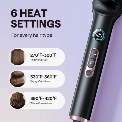Negative Ion Hair Straightener Styling Comb Ionic Hair Straightener Brush