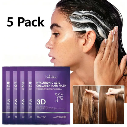 3D Collagen Hair Mask 30g — Deeply Repairs Hair Strands