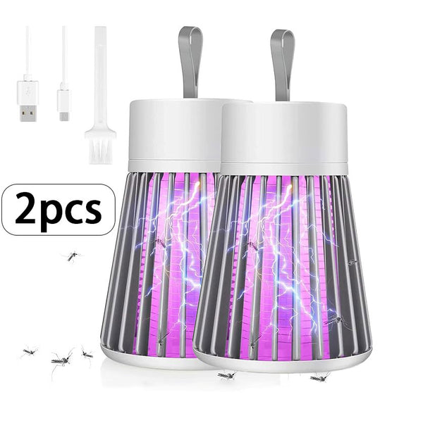 2PCS Bug Zapper Indoor Mosquito Zapper with Safety Grid