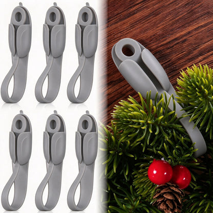 6PCS Silicone Garland Hangers for Mantle, Mantle Garland Hooks