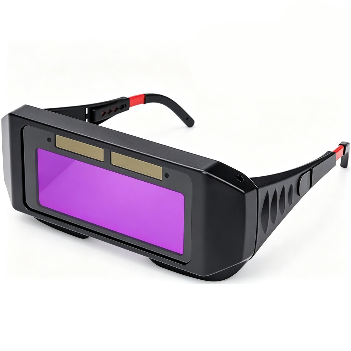 Solar Powered Auto Darkening Welding Glasses Welder Mask Helmet Eyes