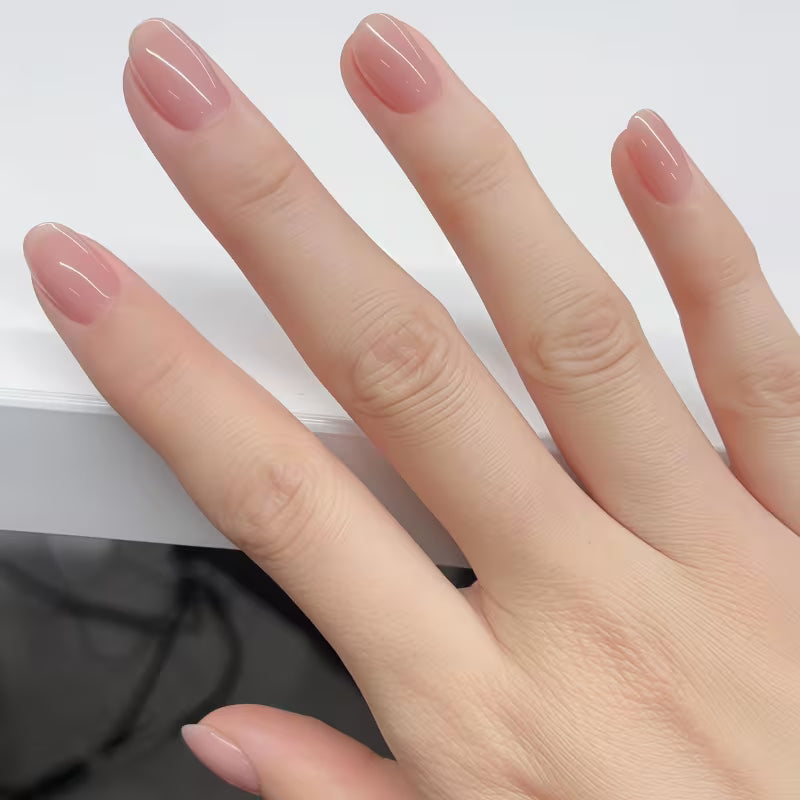 2PCS Natural Pink Nail Hardener – Quick-Drying Nail Strengthener