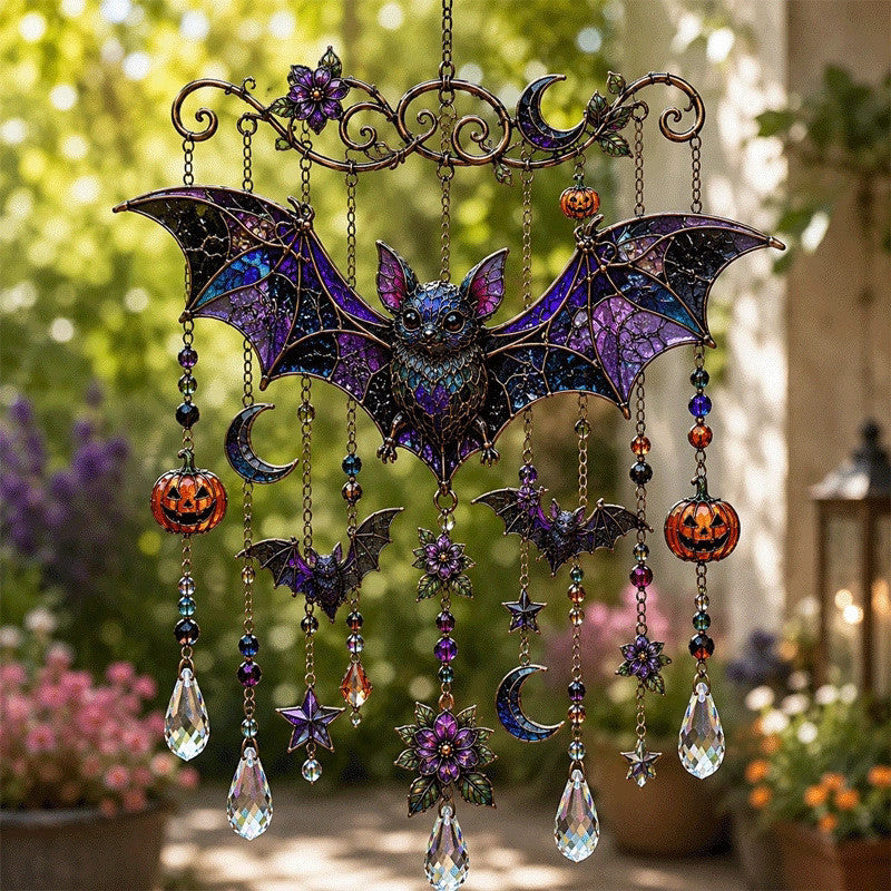 Halloween Suncatcher Wind Chime
