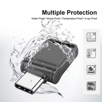 2TB Metal Flash Drives USpB 3.2 Steady Speed Pendrive Portable SSD Memoria Flash Disk Adaptier