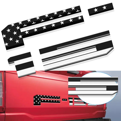 New Ford F-150 Tailgate Letter Replacement Decals: 3D Emblem – Tailgate Insert Lettering