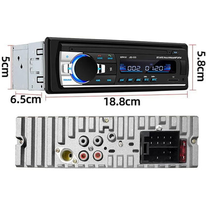 Car Radio Audio USB/SD/MP3 Player Receiver Bluetooth Hands-Free with Remote Control