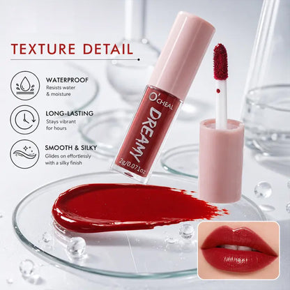 10Pcs Liquid Matte Matt Lipstick Set,Waterproof Long Lasting Quick-drying