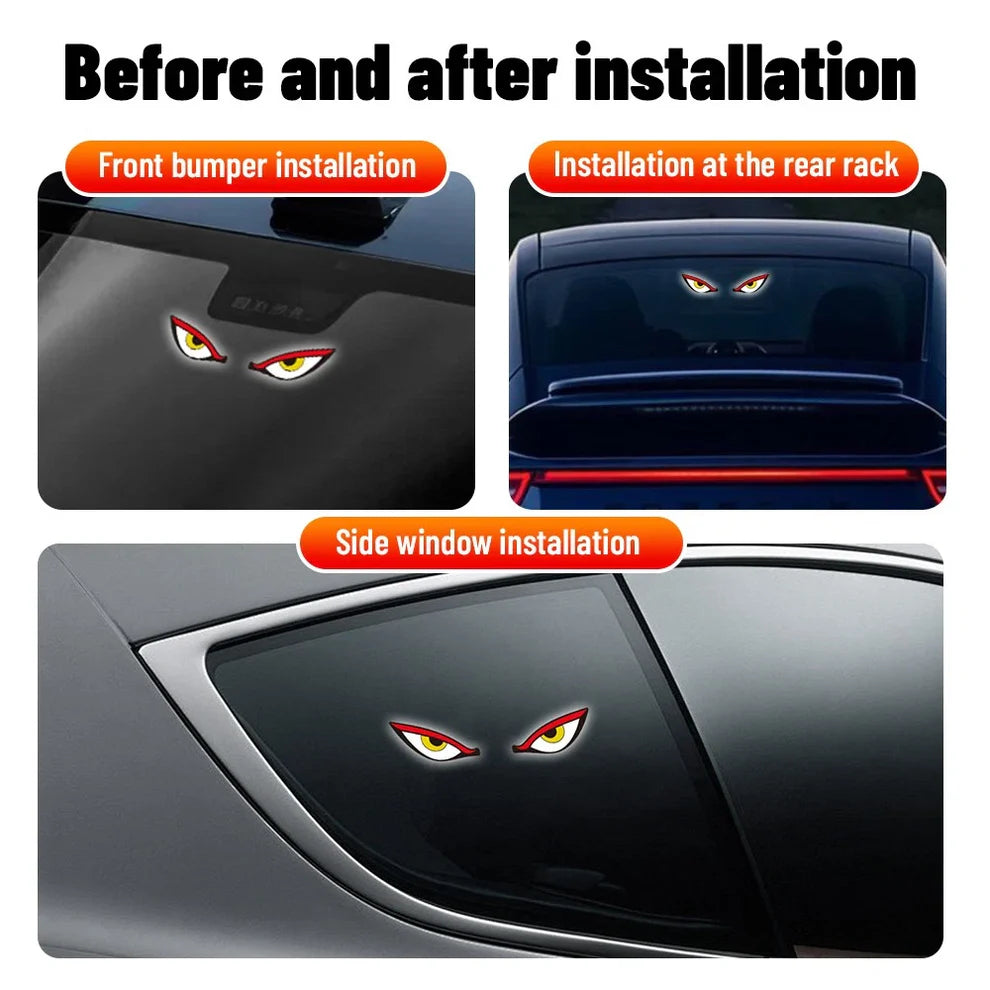 2Pcs Car Window LED Ambient Lights