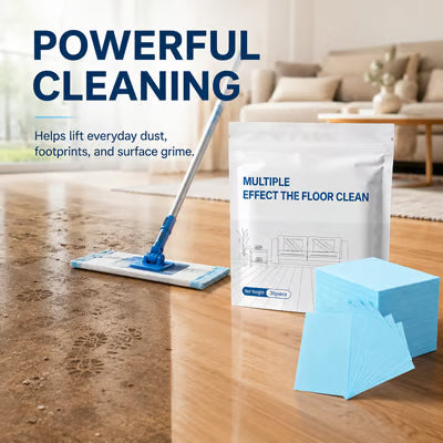 100Pcs Floor Cleaning Tablets Multi-Surface Antibacterial Cleaner