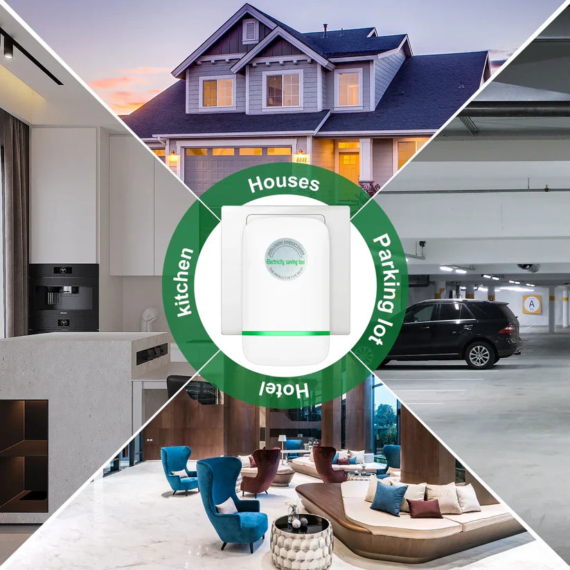 Plug-In Power Box with US Plug – 2026 Updated Design, Compatible with 90–250V Input Range