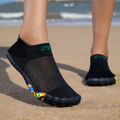 Unisex Water Shoes, Suitable For Barefoot Lovers, Swimming, Diving With Soft Sole
