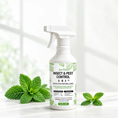 Peppermint Oil Bug Repellent‑16oz, Plant‑Based Formula