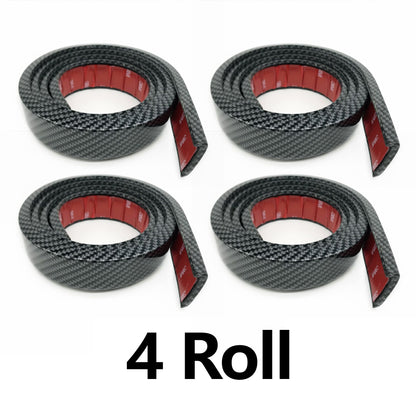 4 Roll Carbon Fiber Car Anti-Scratch Wheel-Arch Trim Strip