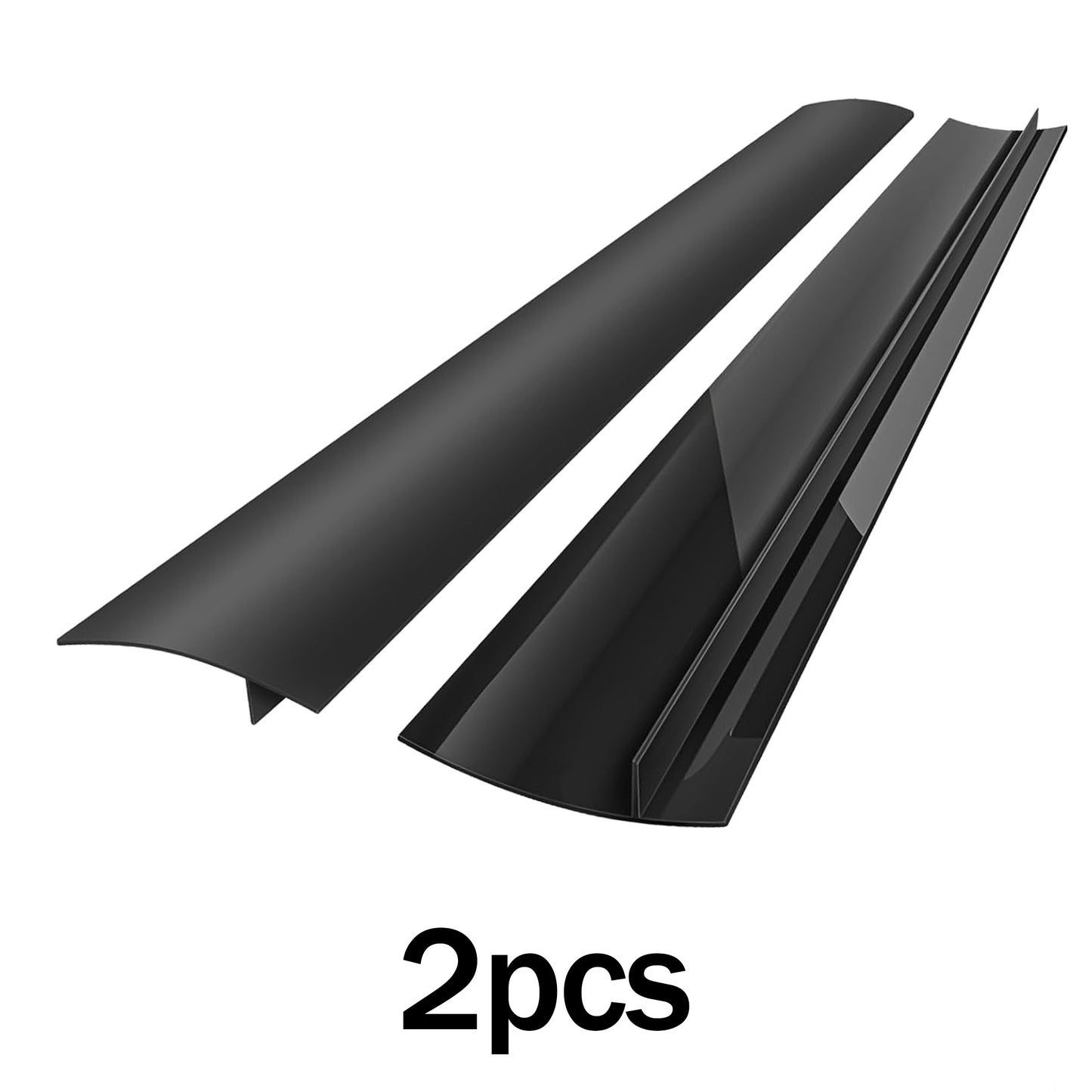 2 Pack Silicone Stove Gap Covers,Heat Resistant Oven Gap Filler Seals Gaps