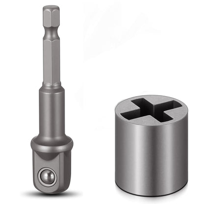 Universal Jack Socket Adapter for Hand Drill Sturdy Scissor Jack Drill Adapter