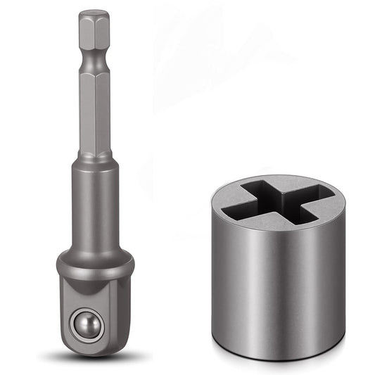 Universal Jack Socket Adapter for Hand Drill Sturdy Scissor Jack Drill Adapter