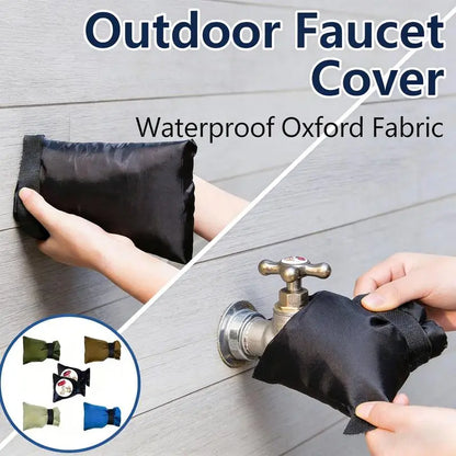 4-Pcs Square Household Items Winter Faucet Cover Set