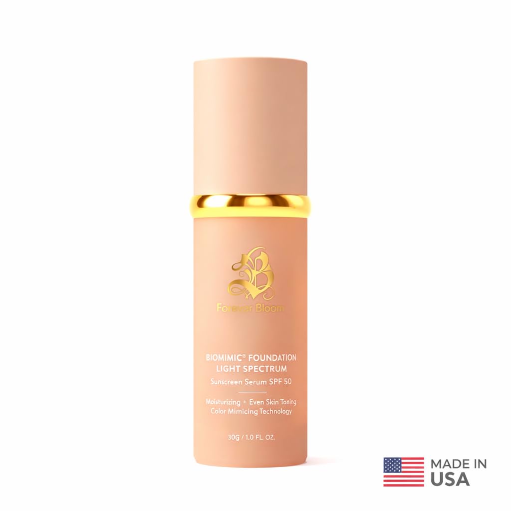 4 in 1 Foundation- Medium Spectrum with SPF 50+, Anti-Aging, Concealer, Sun Protection, Hydrating Color Changing