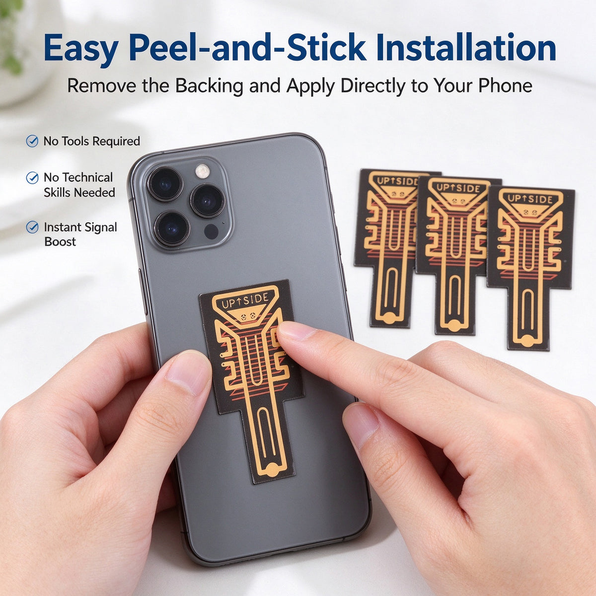 6Pcs Signal Amplifier Portable Mobile Phone Signal Enhancement Sticker Booster for iPhone Samsung Huawei Universal
