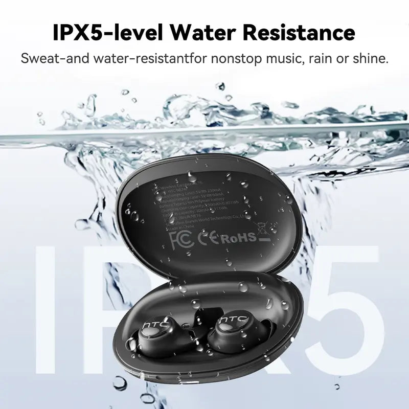Bluetooth Wireless Earbuds Sleep Earphones,Bluetooth 6.0,Noise-Canceling Earphones